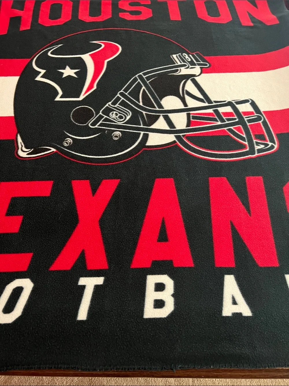 Houston Texans Blanket NFL Gifting Football Sports Fleece